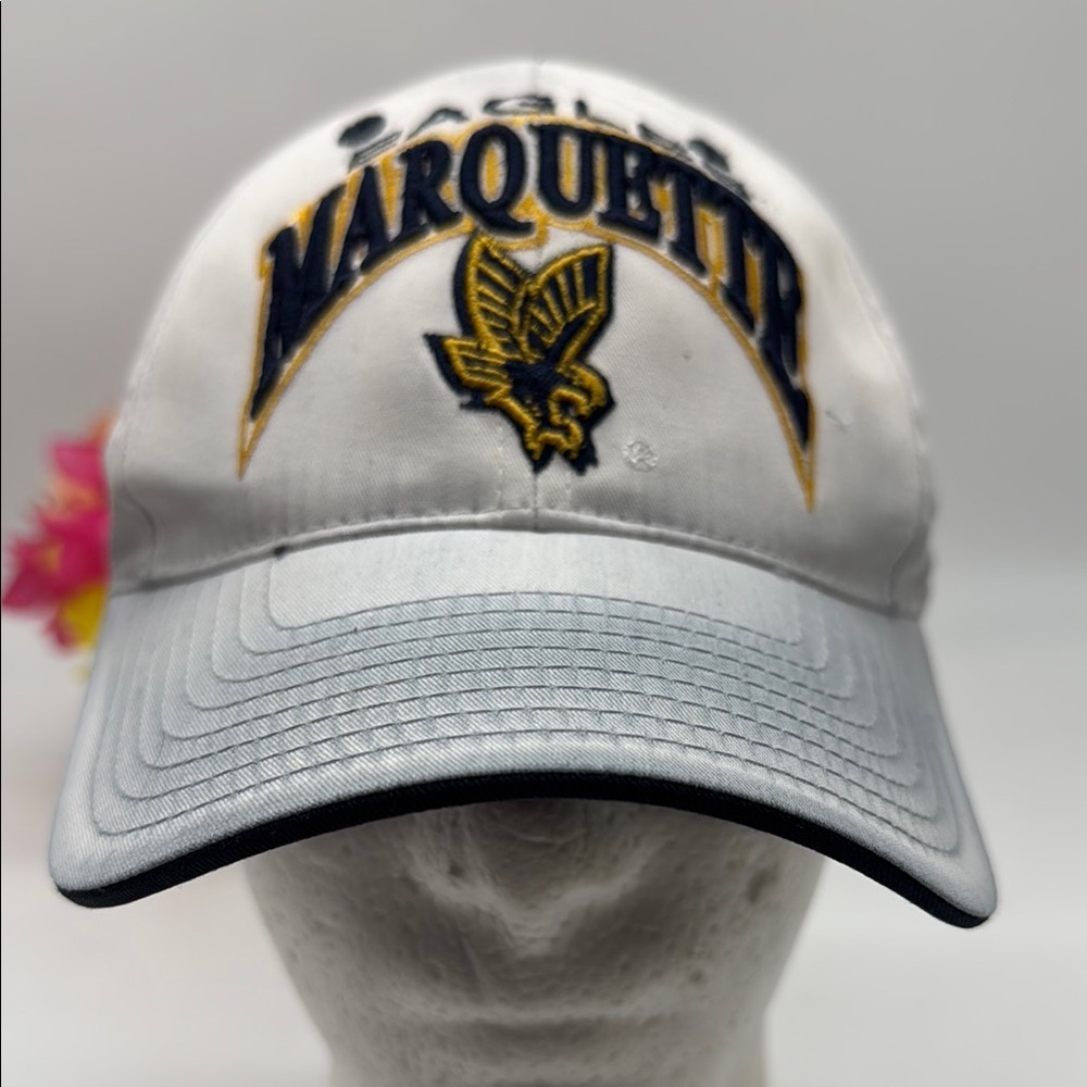 Marquette University Golden Eagles Top of the World White Cap Adjustable